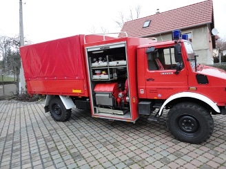 Foto: Seitenansicht Beladung