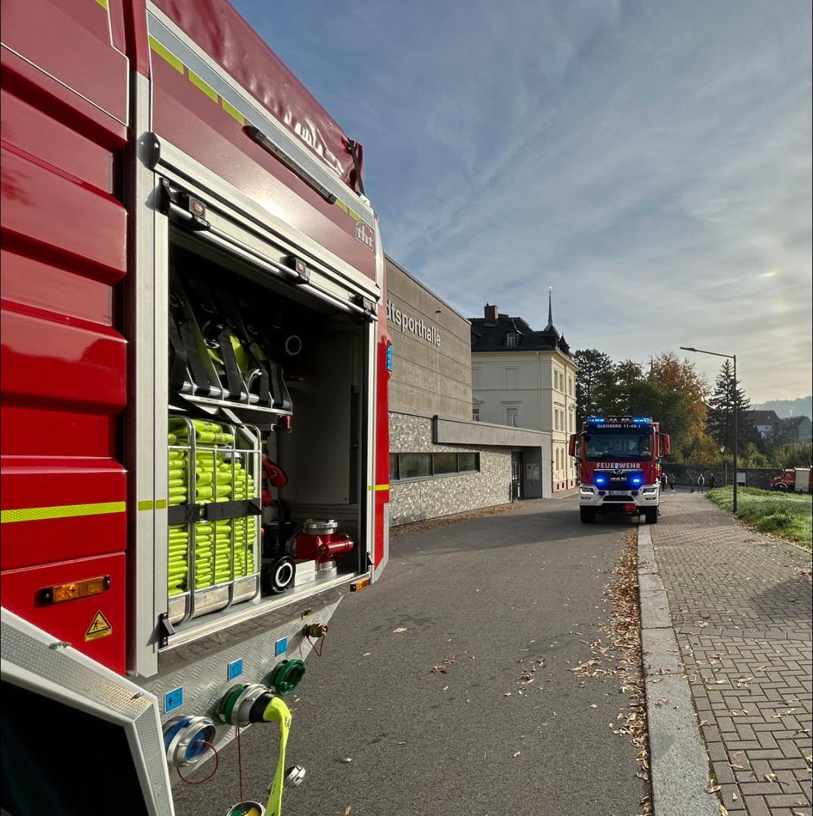 Foto: Einsatzübung Oberschule Roßwein