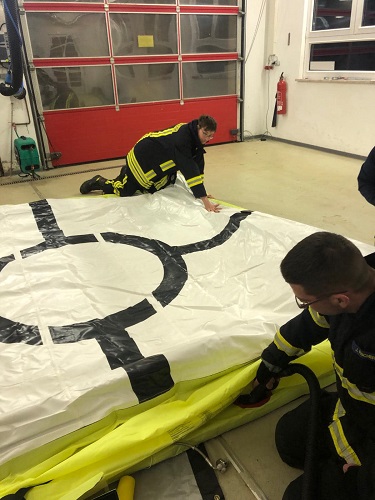 Foto: Ausbildung Sprungpolster