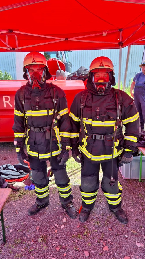 Foto: Ausbildung Brandcontainer
