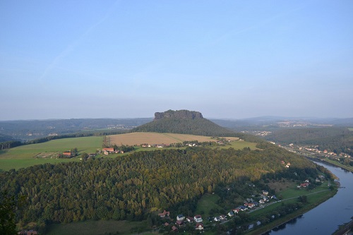 Foto: Aussicht von der Festung Königstein