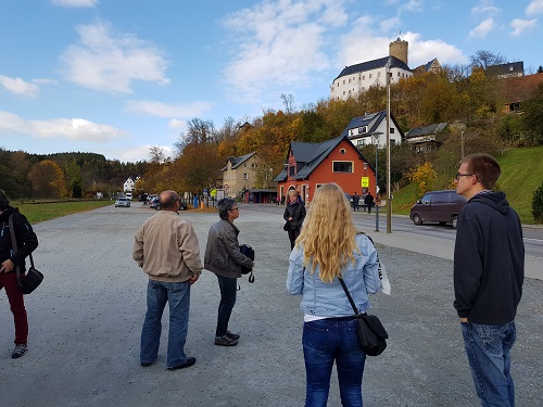 Foto: Führung auf der Burg Scharfenstein