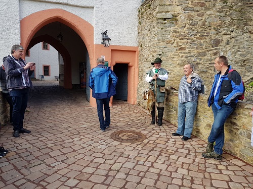 Foto: Führung auf der Burg Scharfenstein