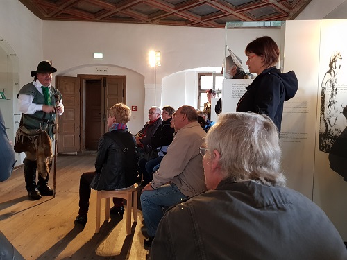 Foto: Führung auf der Burg Scharfenstein