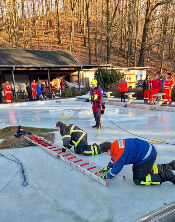 Foto: Ausbildung Eisrettung 2026