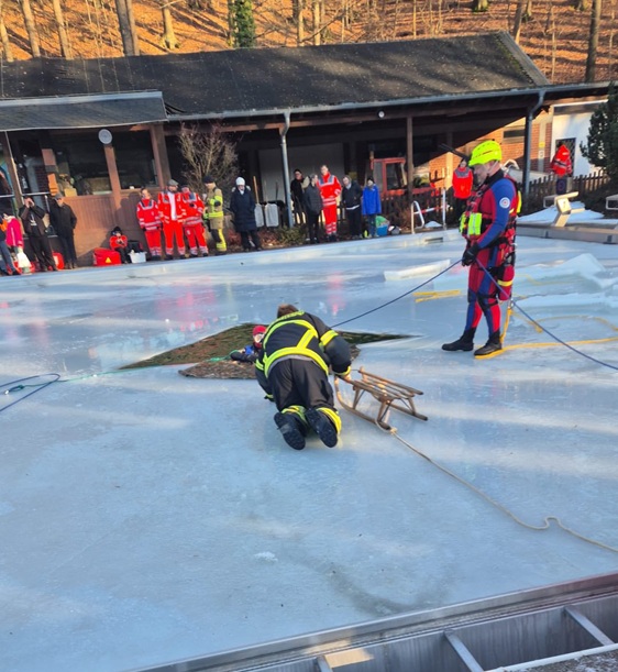 Foto: Ausbildung Eisrettung 2026