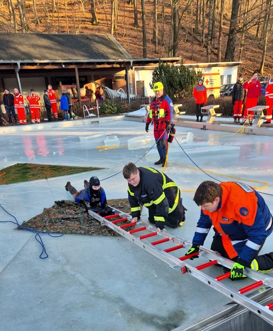 Foto: Ausbildung Eisrettung 2026
