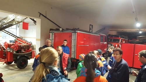Foto: Besuch Feuerwehrmuseum Roßwein Nov. 2015