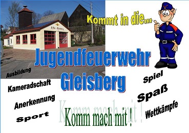 Plakat der Jugendfeuerwehr