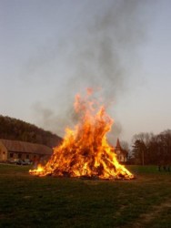 Foto: Frühlingsfeuer 2005